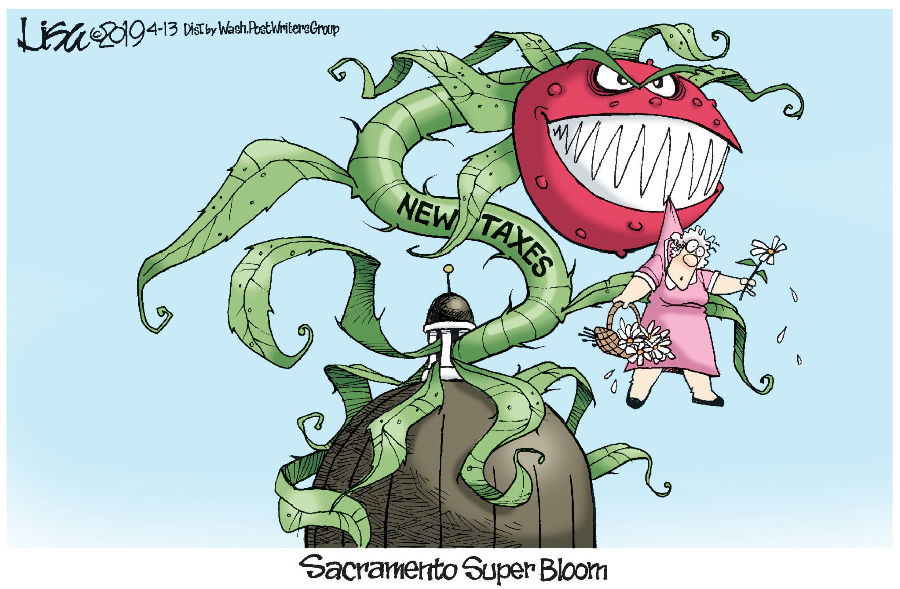 Lisa Benson cartoon